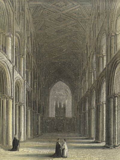 Catedral de Peterborough, La Nave de English School