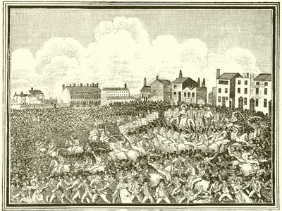 Masacre de Peterloo de English School