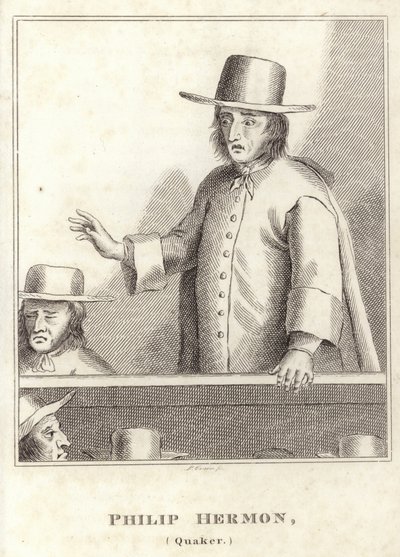 Philip Hermon, Cuáquero de English School