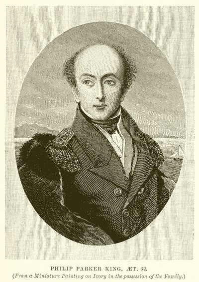 Philip Parker King, Aet. 32 de English School
