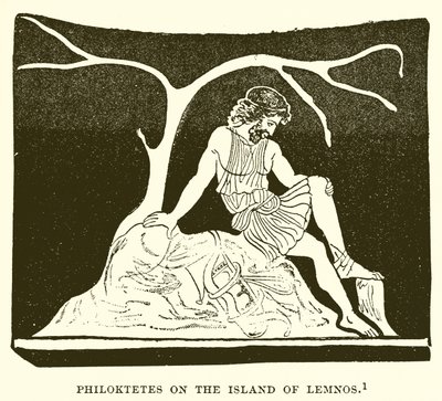 Filoctetes en la Isla de Lemnos de English School