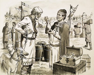 Comerciantes fenicios de English School