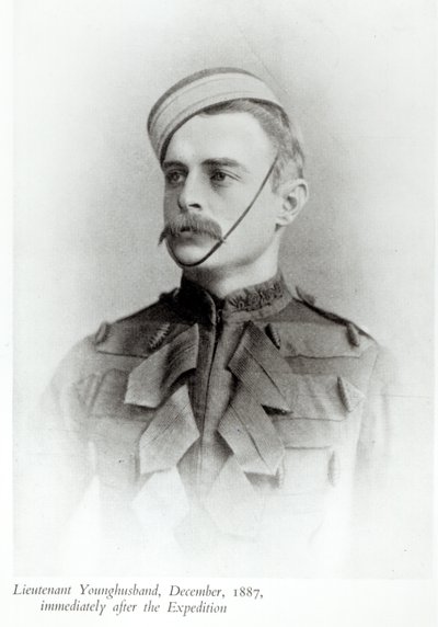 Fotografía de Sir Francis Younghusband (1863-1942) en 1887 de 