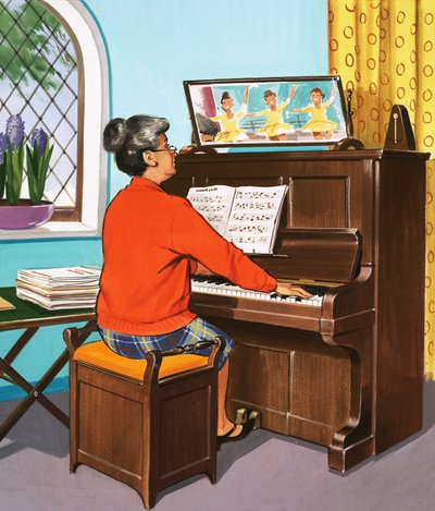Profesor de piano de English School