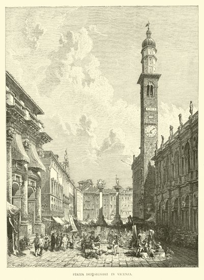 Piazza dei Signori en Vicenza de English School