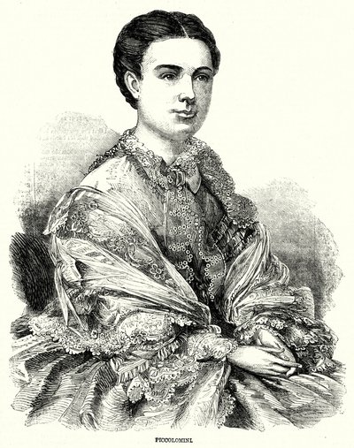 Piccolomini (grabado) de English School