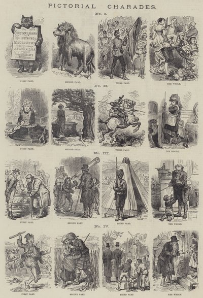 Charadas pictóricas de English School
