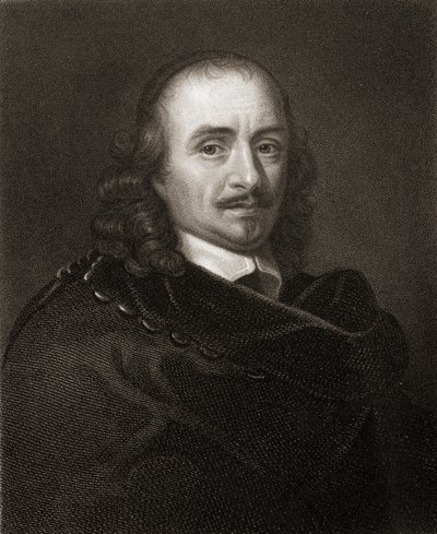 Pierre Corneille (1606-84) de Gallery of Portraits, publicado en 1833 de English School