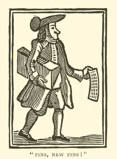 Vendedor de alfileres de English School