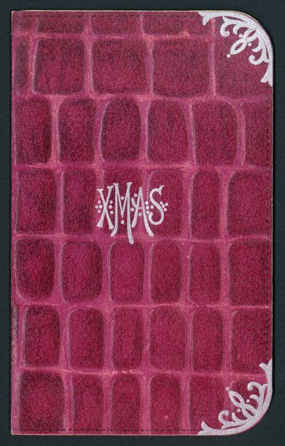 Cartera rosa de Navidad de English School
