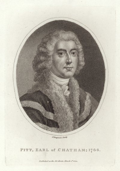 Pitt, Conde de Chatham, 1766 de English School