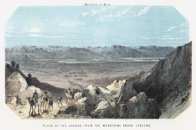 Llanura del Jordán desde las montañas sobre Jericó de English School