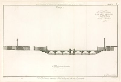 Plan para el Puente de Londres capaz de dejar pasar barcos de English School