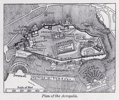 Plano de la Acrópolis de English School