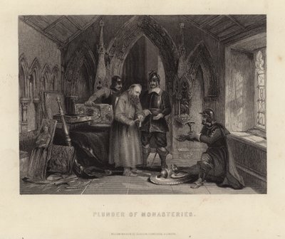 Saqueo de Monasterios de English School