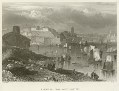 Plymouth, desde el Monte Batten de English School