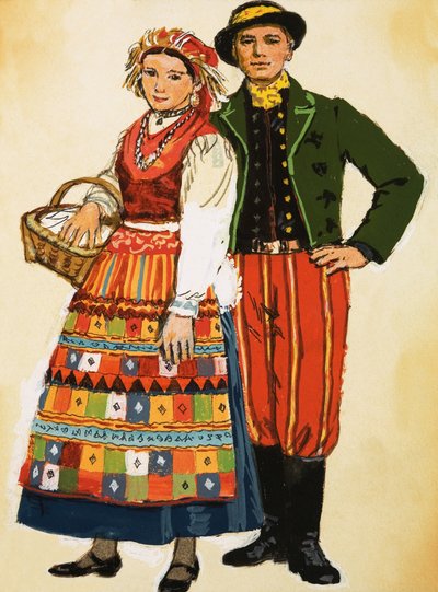 Traje Polaco de English School