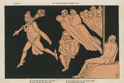 Caricatura política de English School