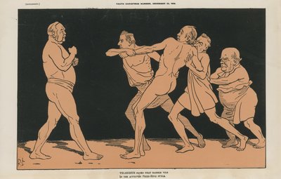 Caricatura política de English School