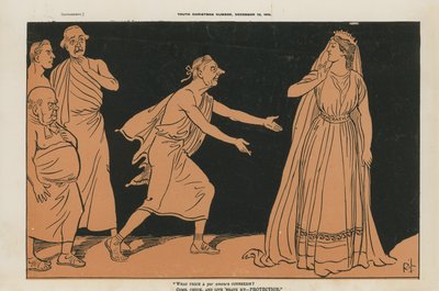 Caricatura política de English School