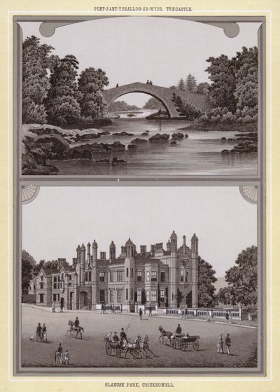 Pont-pant-ysgallog-ar-wysg, Trecastle; Parque Glanusk, Crickhowell de English School