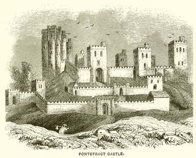 Castillo de Pontefract de English School