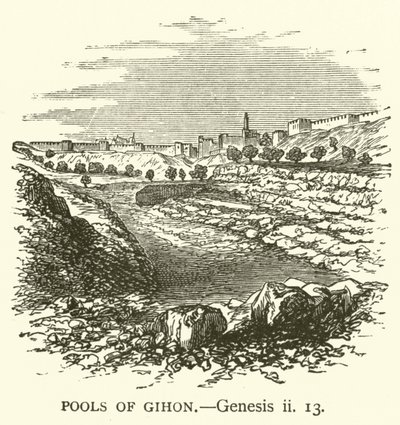 Estanques de Gihón, Génesis, ii de English School
