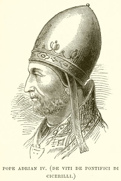 Papa Adriano IV. (De Viti De Pontifici Di Cicerilli) de English School