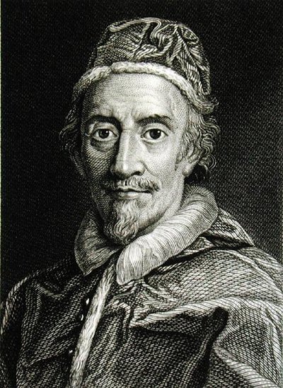 Papa Clemente IX (1600-69) de English School