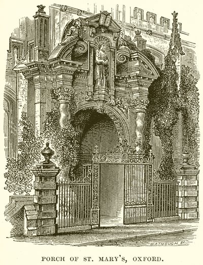 Pórtico de Santa María, Oxford de English School