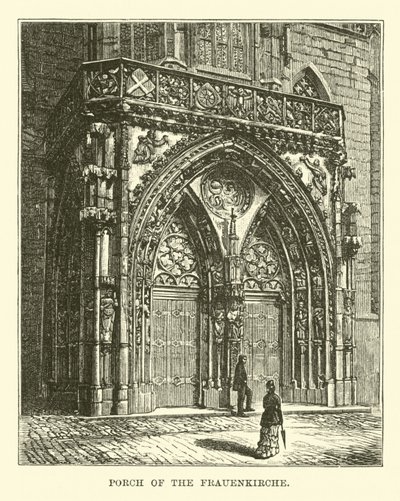 Pórtico de la Frauenkirche de English School