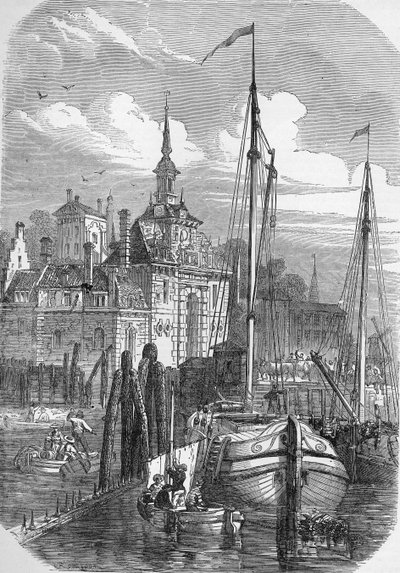 Puerto de Róterdam, Holanda, de 