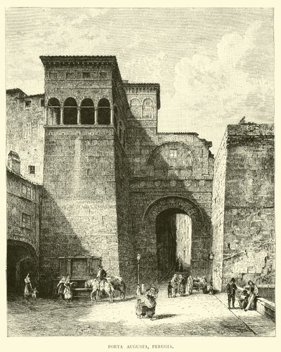 Porta Augusta, Perugia de English School