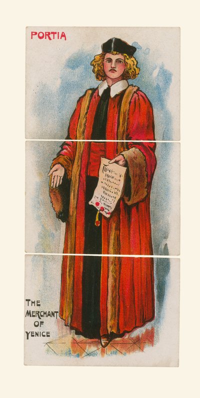 Portia, El mercader de Venecia de English School