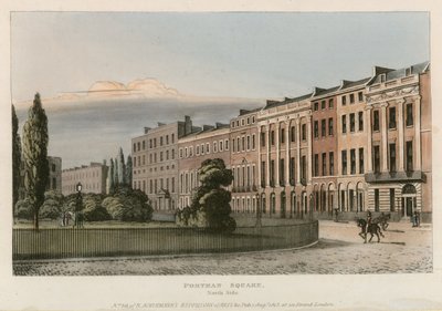 Lado norte de Portman Square de English School