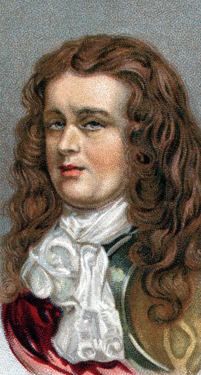 Retrato del Almirante Robert Blake - Retrato de Robert Blake (1599-1657), Almirante inglés - De la serie 
