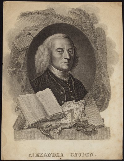Retrato de Alexander Cruden de English School