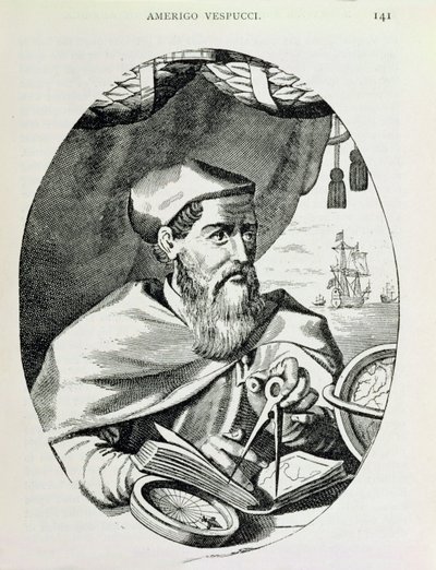 Retrato de Américo Vespucio (1454-1512) de 