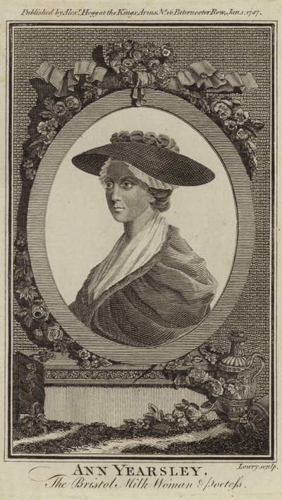 Retrato de Ann Yearsley de English School