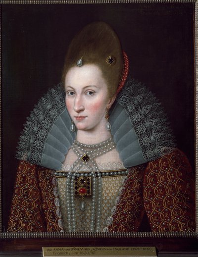 Retrato de Ana de Dinamarca de English School