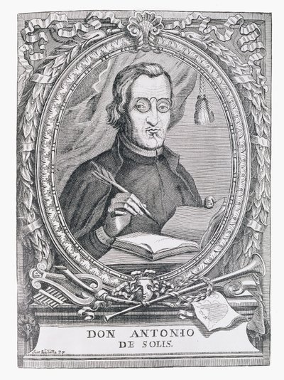 Retrato de Antonio de Solis y Rivadeneira (1610-86) de 