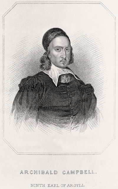 Retrato de Archibald Campbell, 9º Conde de Argyll de English School