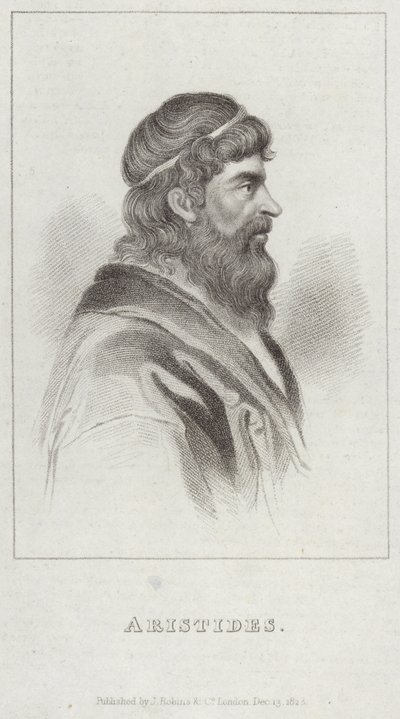 Retrato de Arístides de English School