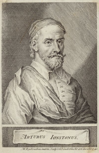 Retrato de Arthur Johnston de English School