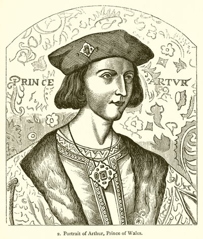 Retrato de Arturo, Príncipe de Gales de English School