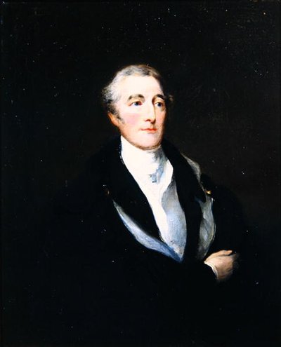 Retrato de Arthur Wellesley (1769-1852) Duque de Wellington de English School