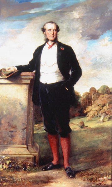 Retrato de Beilby Richard Lawley (1818-80) 2º Barón Wenlock de English School