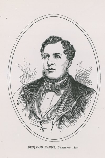 Retrato de Benjamin Caunt de English School