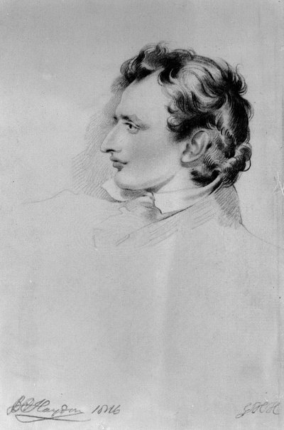 Retrato de Benjamin Robert Haydon de English School