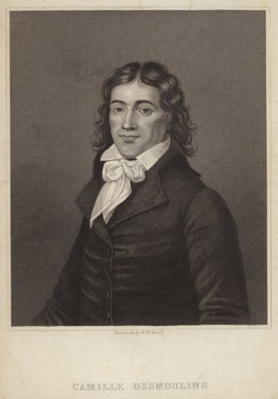 Retrato de Camille Desmoulins de English School